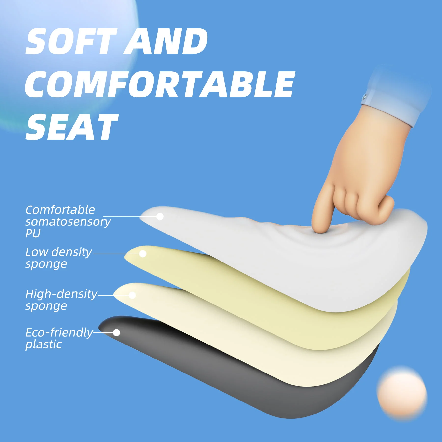 YUFU Baby Balance Bikes Bicycle Baby Toys for 1 Year Old Boy Girl 12 Month -24 Months Toddler Bike Infant No Pedal 4 Wheels First Bike or Birthday Gift Children Walker