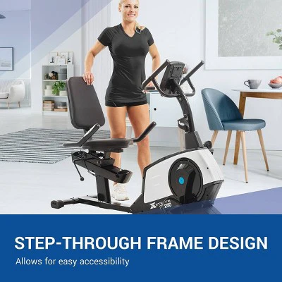 XTERRA Fitness SB250 Recumbent Exercise Bike - Black