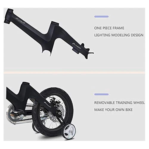 NiceC 16 In. BMX Kids Bike, Black