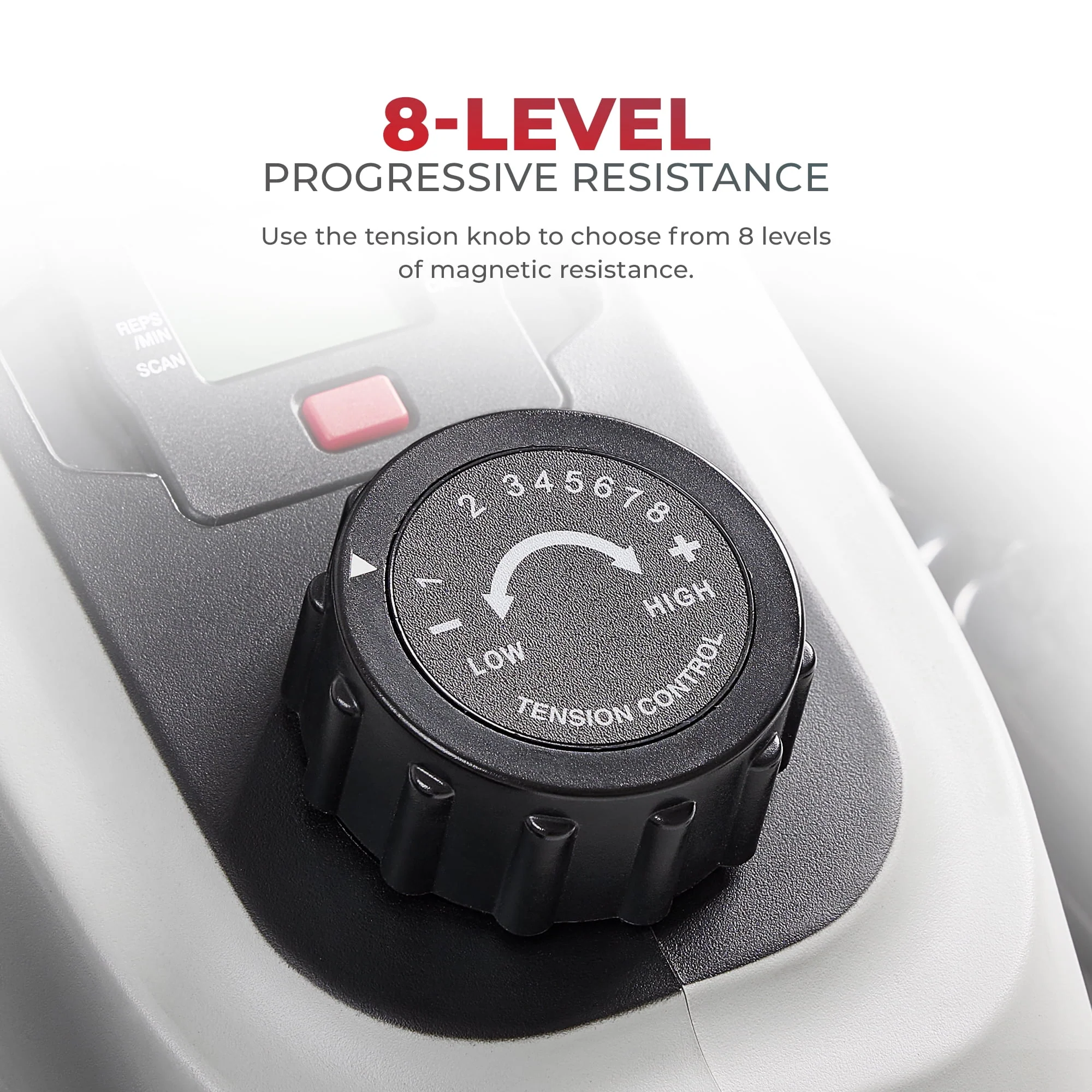 Sunny Health & Fitness Magnetic Under Desk Elliptical Peddler Exerciser - SF-E3872