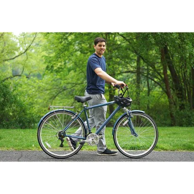 Kent Men's Ridgeway 700c/28" Hybrid Bike - Blue