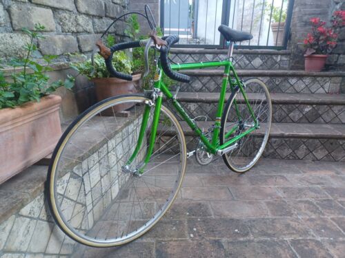 Vintage Sambi Heroic Steel Racing Bike Campagnolo Record 60s