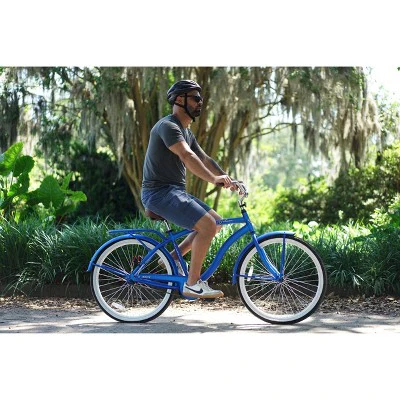 Kent Men's Belmar 26" Cruiser Bike - Deep Blue