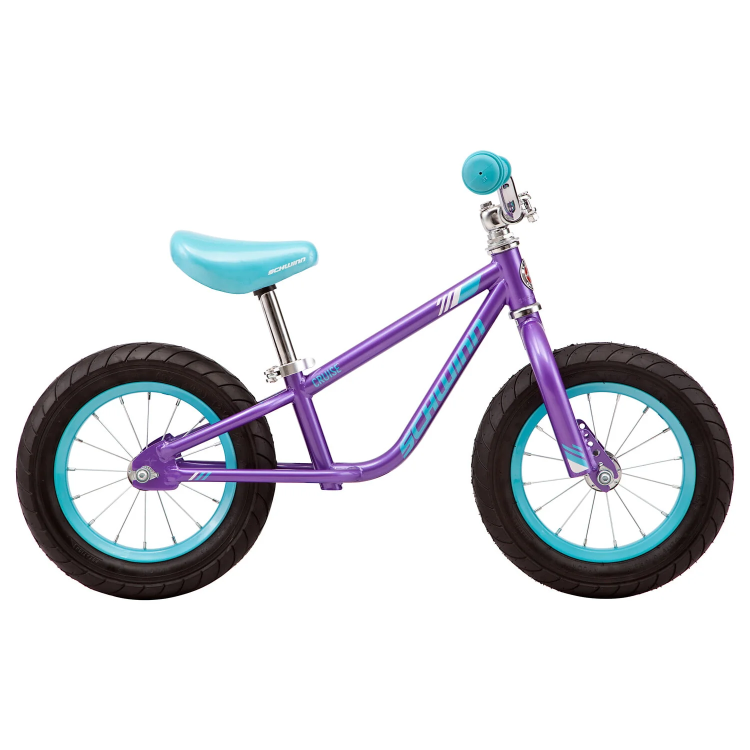 Schwinn S7135DSG 12 in. Girls Cruise Balance Bike, Light Purple