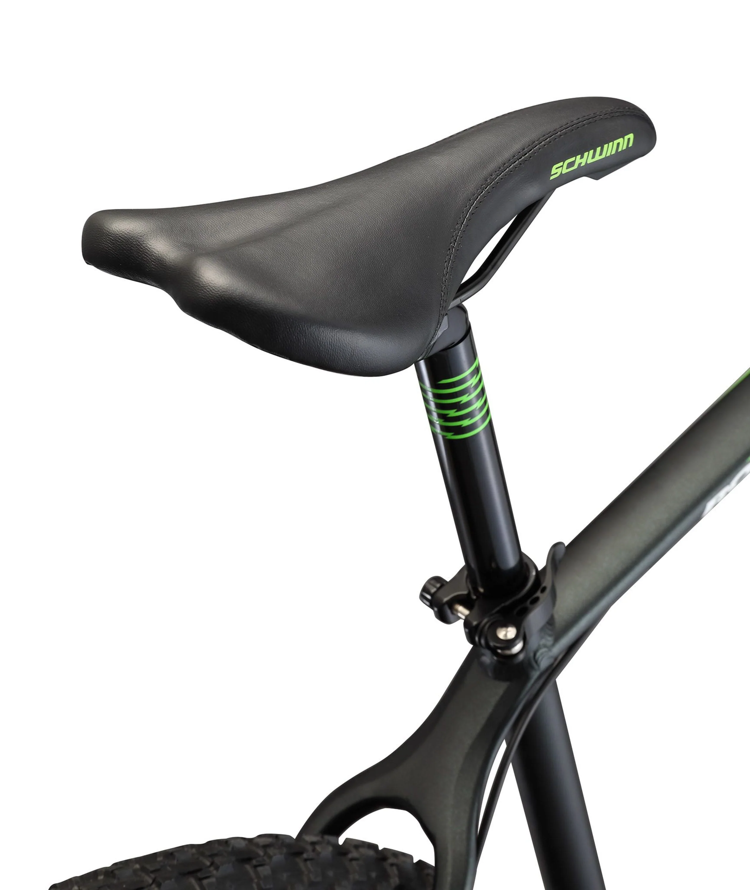 29-in. Boundary Mens Mountain Bike, Black and Green