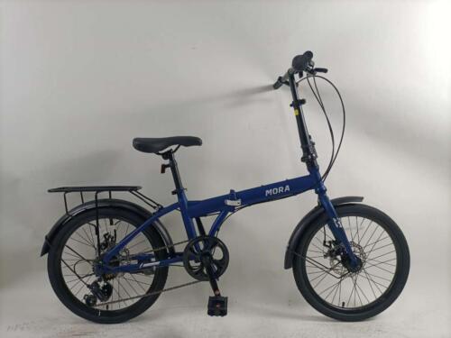 NEW Foldingbike Folding Wheel Shimano 7 Speed Compact Camping Bike Blue 20