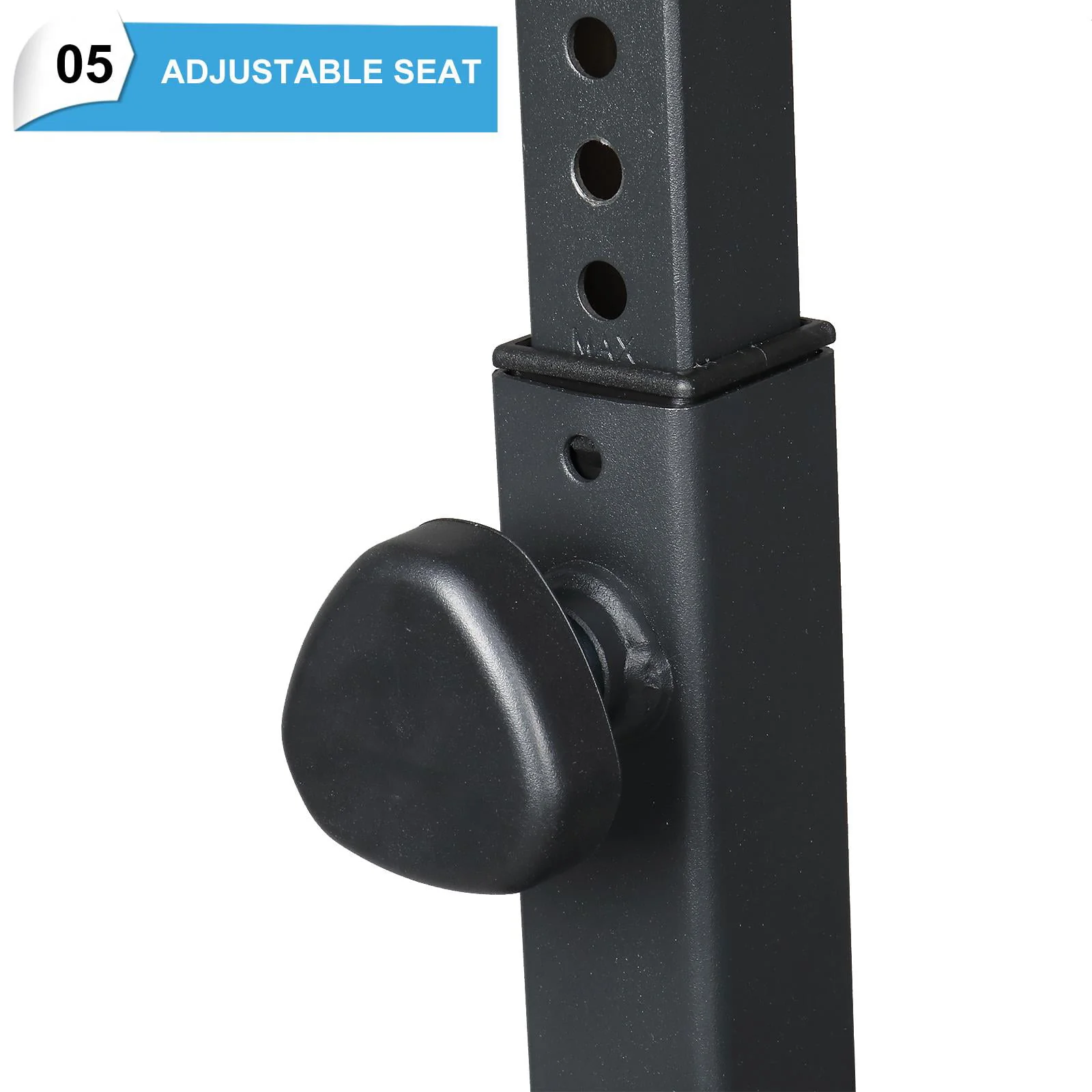 UBesGoo Folding Upright Exercise Bike, with Adjustable Resistance, 220 lb Maximum Weight