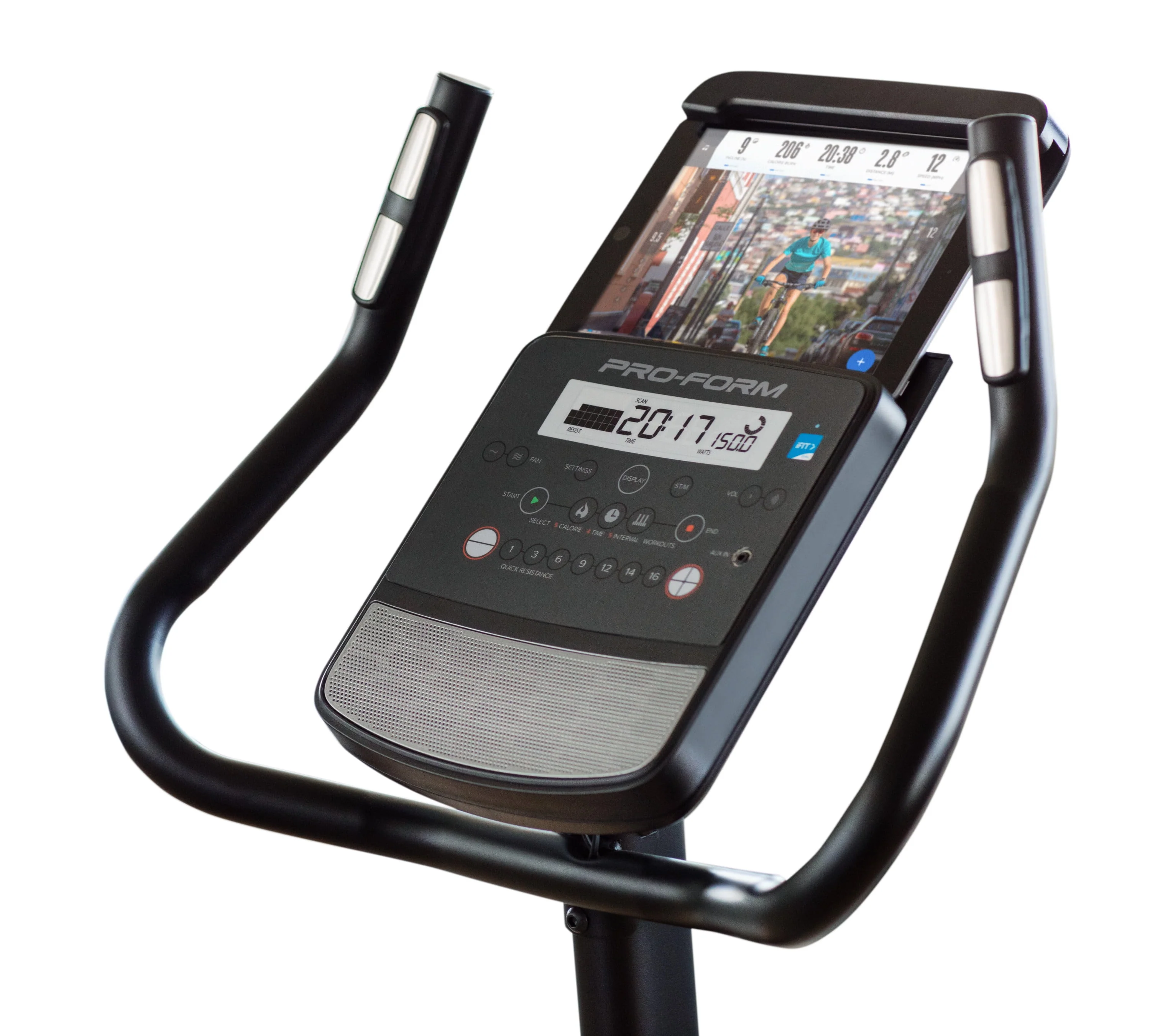 ProForm Cadence U2.9 Upright Stationary Bike, Compatible with iFIT Personal Training