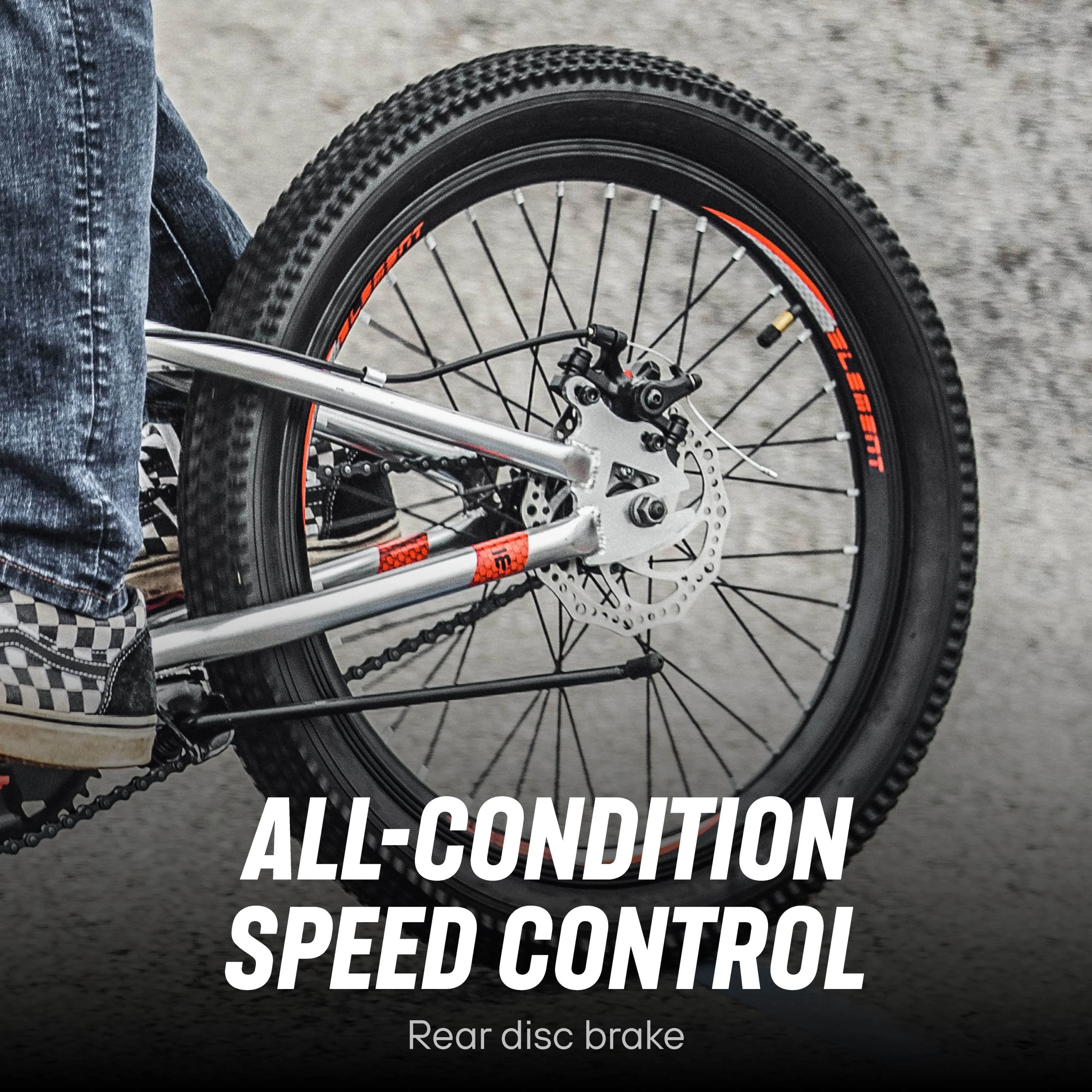 PT20 BMX 20 in. Kids Bike, Single Speed, Boys, Silver / Black