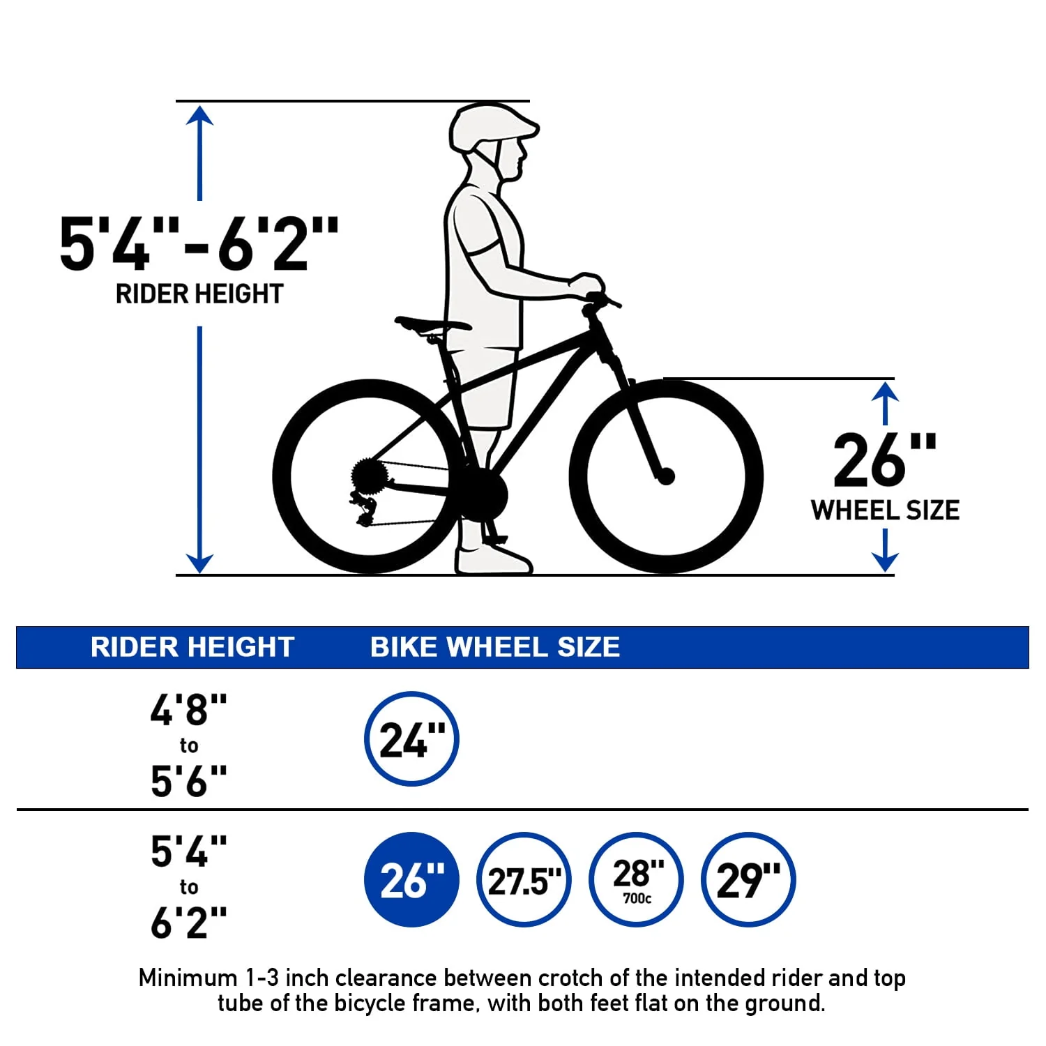 Fixtech 26-inch Mountain Bike with Full Suspension Frame, 21 Speed, Black/Blue