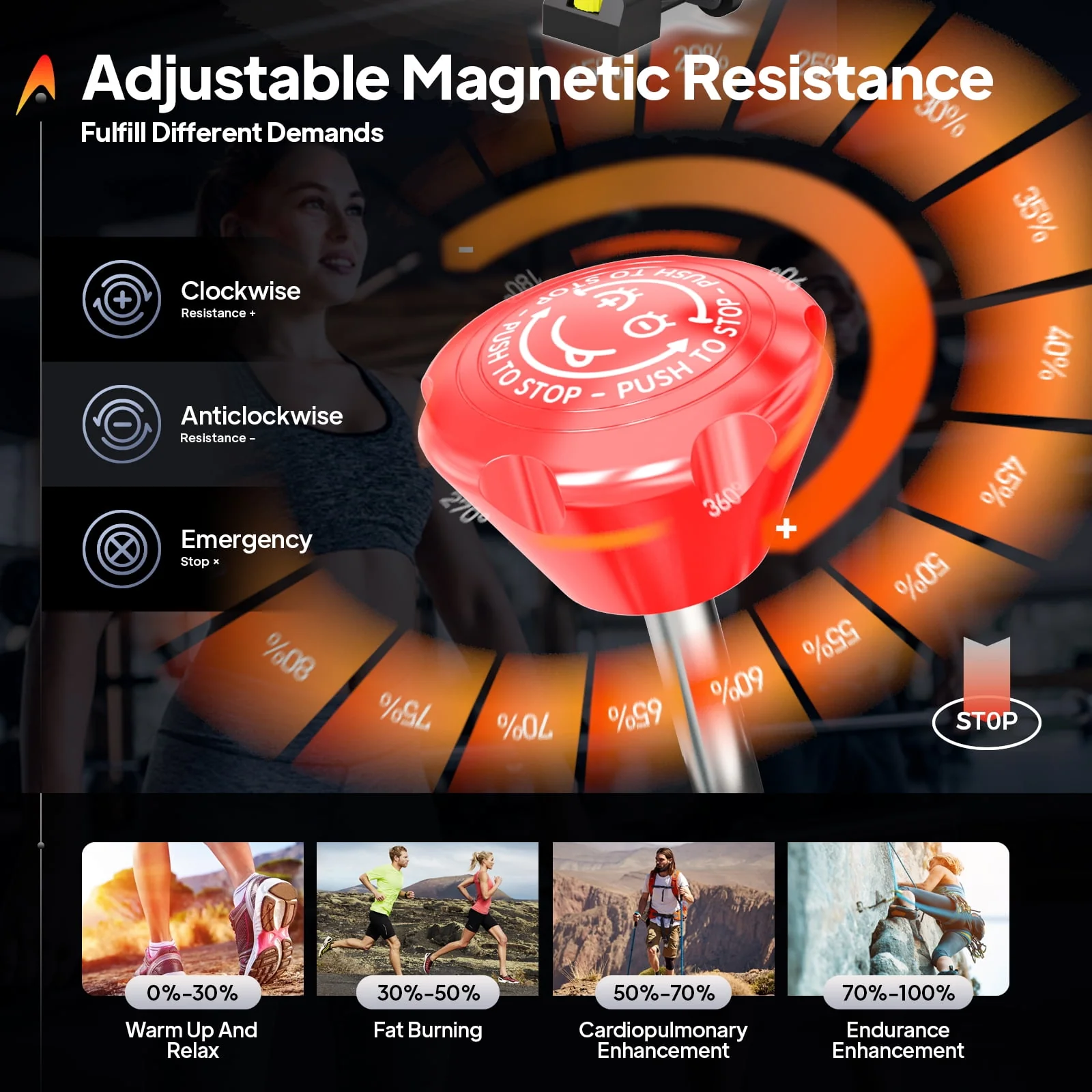 Pooboo Exercise Bike Stationary Bluetooth Cycling Bike Bicycle Magnetic Resistance Fitness Cycle Cardio Sport Upright Cycling Quiet Workout 35 Lbs Flywheel Max Weight 330 Lbs