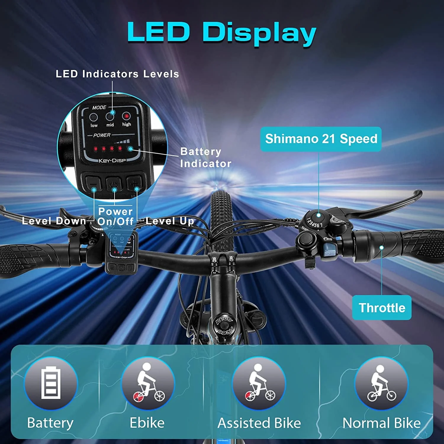 Vivi Electric Bike 27.5