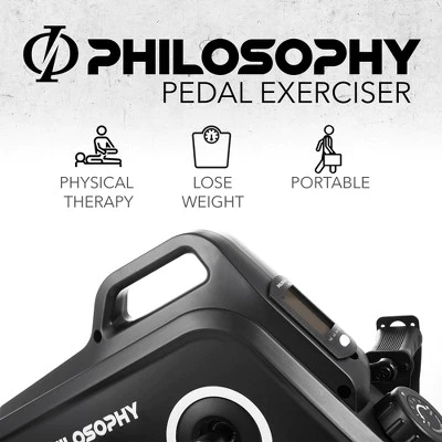 Under Desk Bike Pedal Exerciser - Professional Mini Exercise Cycle