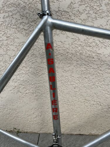 André Sabliere Zicral Frameset / 56.5-56.5 cm / Huret Jubilee / Clerc Busset