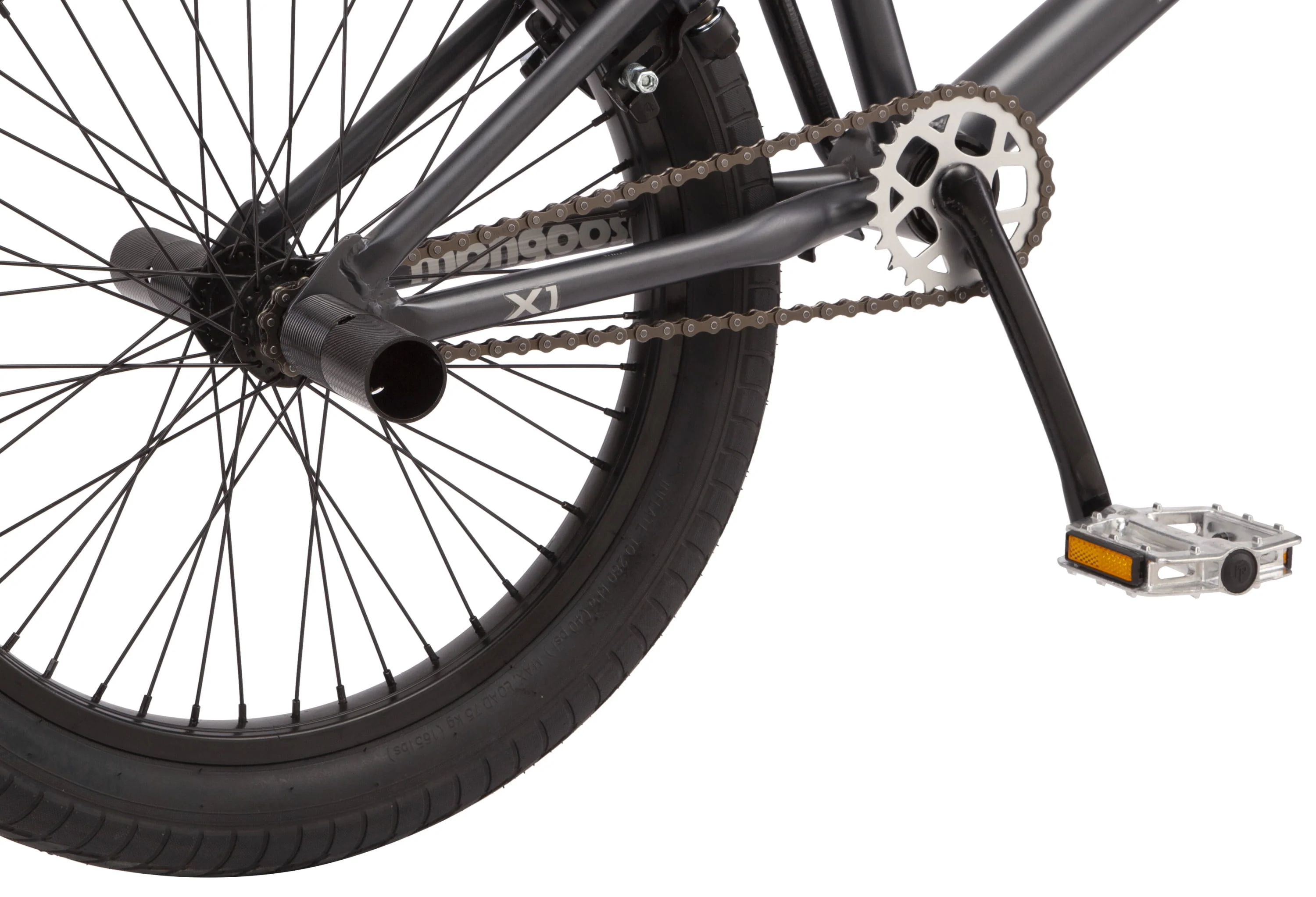 Rebel X1 BMX Bike, 20in. Wheels, Boys/Girls, Gray