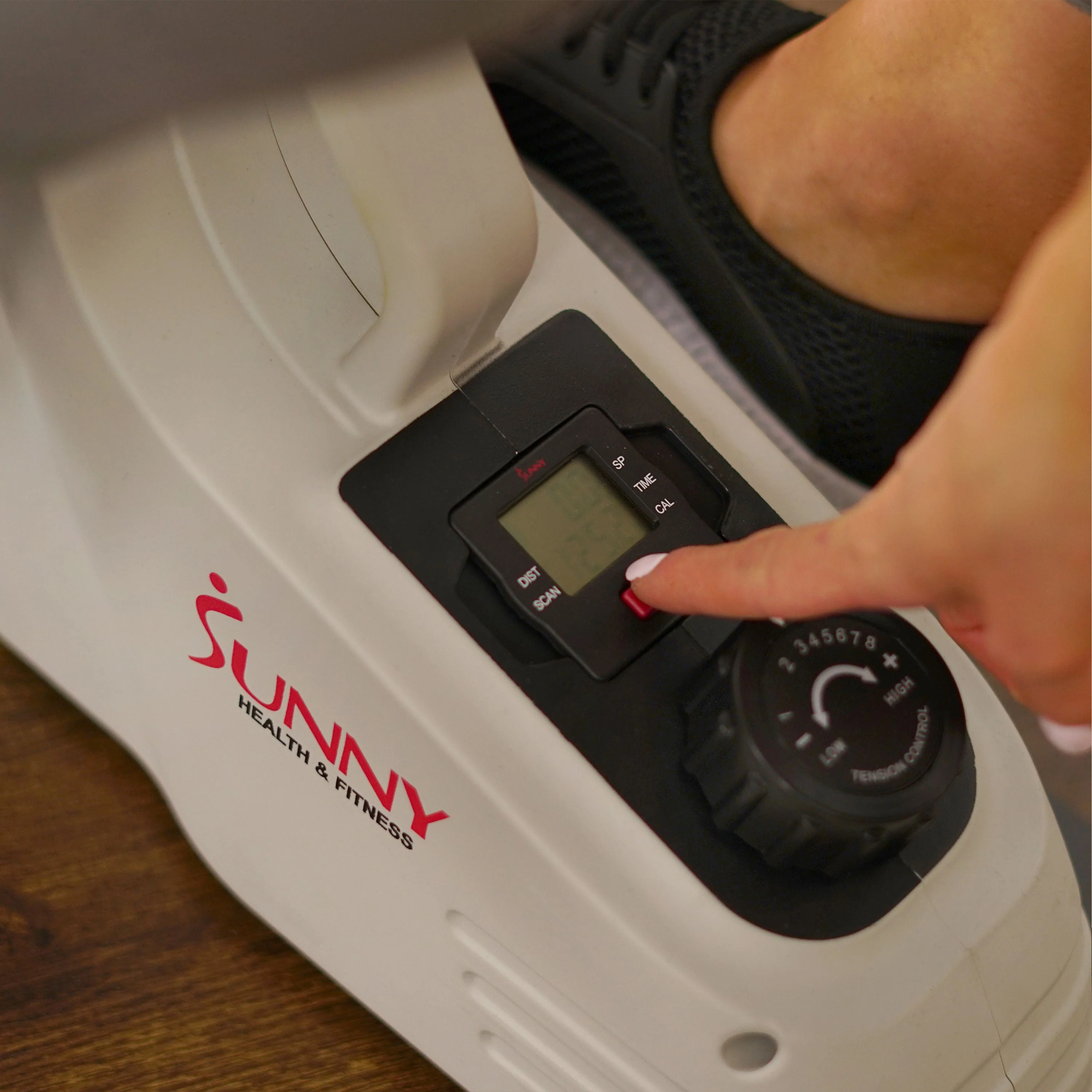 Sunny Health & Fitness Magnetic Mini Exercise Bike, SF-B0891