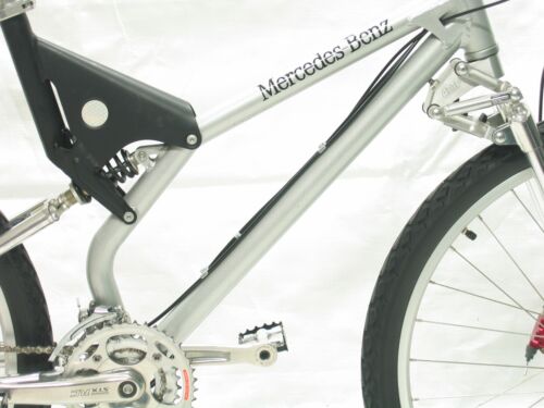 Mercedes Benz Mountain Bike " Full Suspension " From Amp Bicycle, Foldable, 26 "