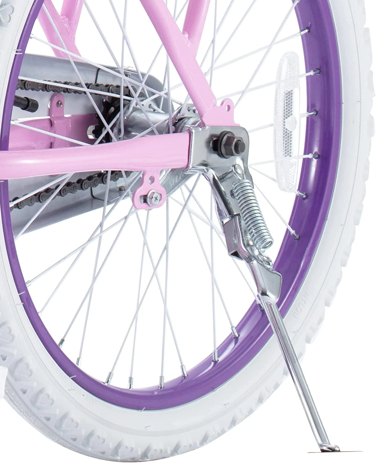 RoyalBaby Bunny Girl's Bike Fushcia 18 inch Kid's bicycle