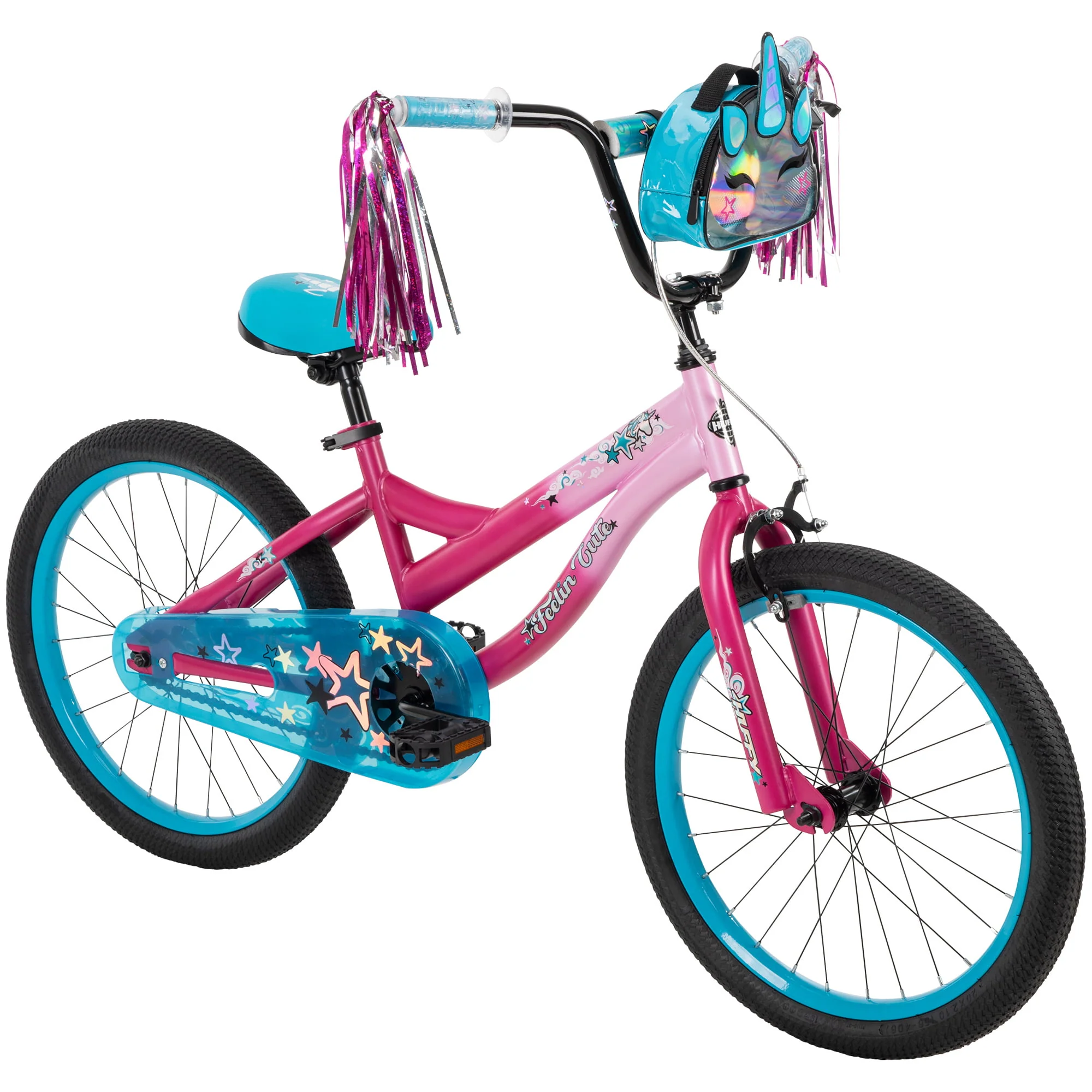 Huffy Feelin’ Cute 20-inch Girls’ Bike, Pink