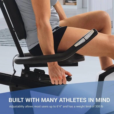 XTERRA Fitness SB250 Recumbent Exercise Bike - Black