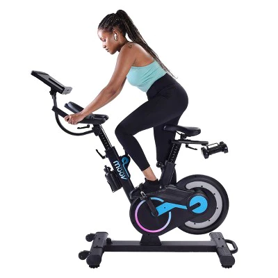 Stamina muuv Bike | Smart, Connected Exercise Bike | Wireless Bluetooth Smart Mount | Personalized Audio Coaching App