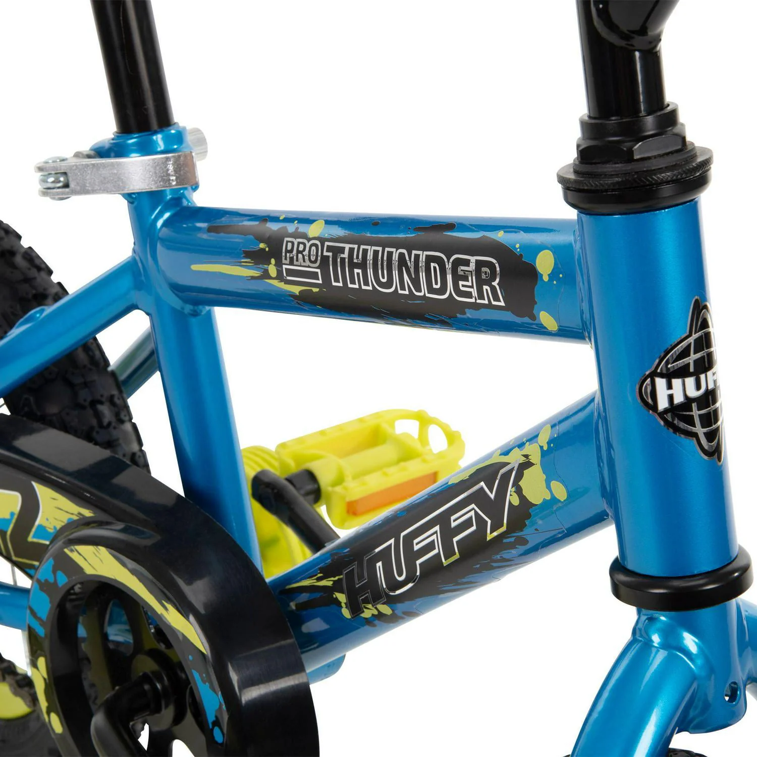 Huffy Boys' 12 in. Pro Thunder Bike, 1 Speed, Tropic Blue