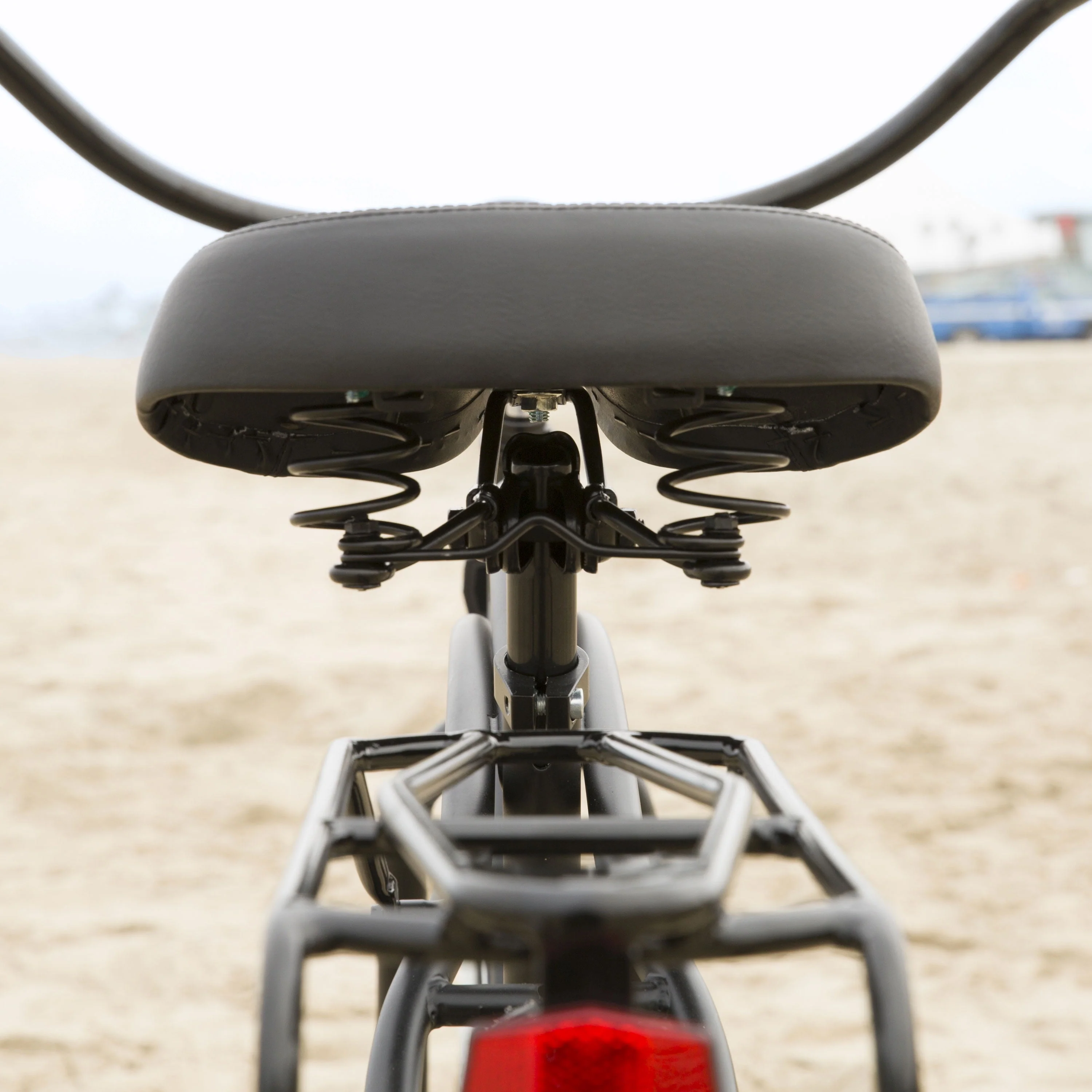 sixthreezero Around the Block Men's Single Speed Beach Cruiser Bicycle with Rear Rack, 26