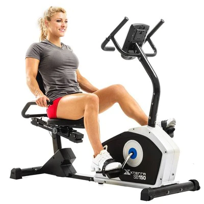 XTERRA Fitness SB150 Recumbent Exercise Bike - Black
