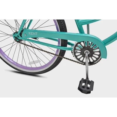 Kent Women's Kiawah 26" Cruiser Bike - Teal Blue