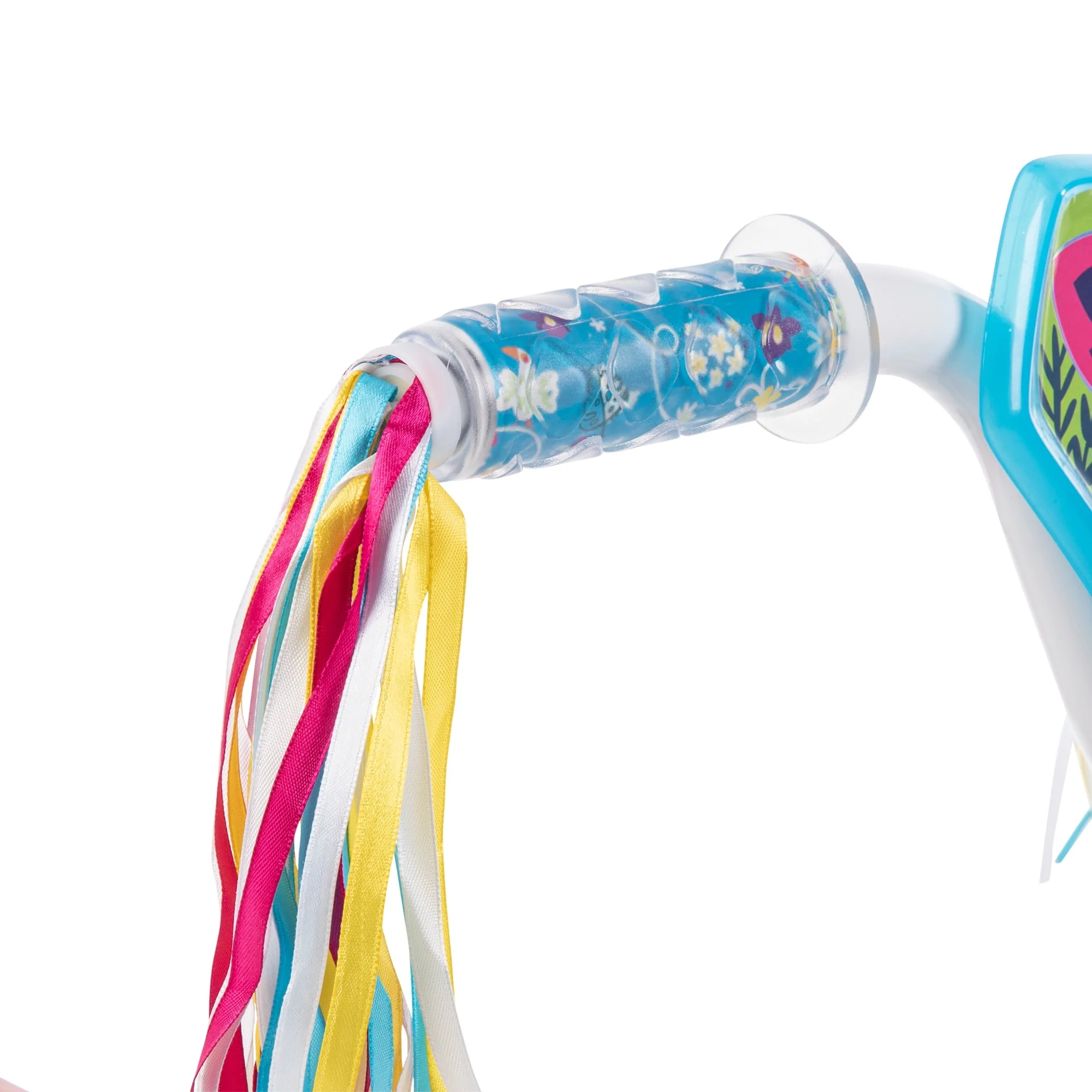 Encanto 12-inch Bike for Girls, Pink/Green/Blue, by Huffy