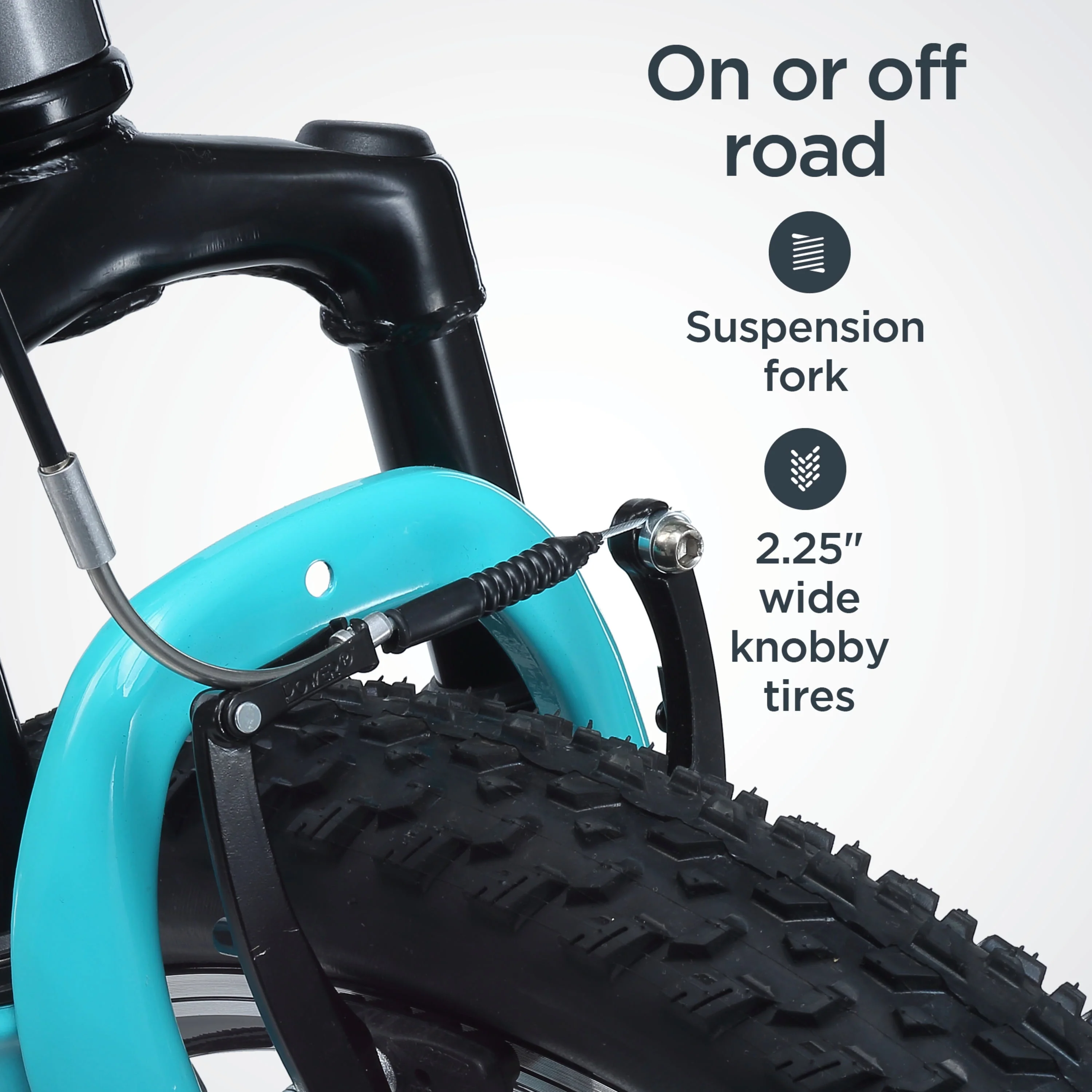 Sidewinder Mountain Bike, 26-inch wheels, womens frame, silver/blue