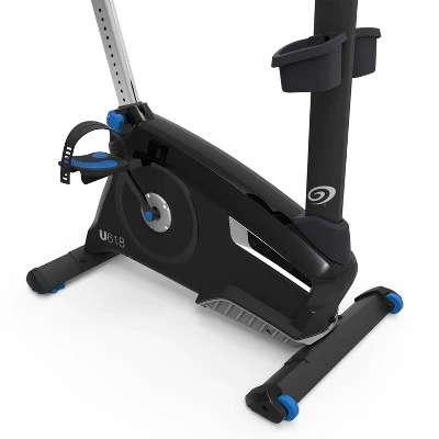 Nautilus U618 Upright Exercise Bike - Black