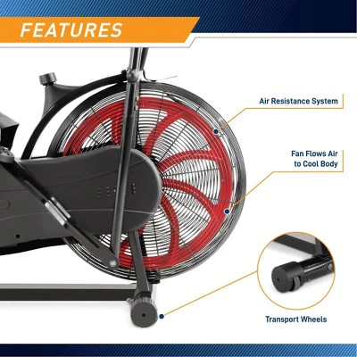 Marcy Stationary Upright Fan Exercise Bike