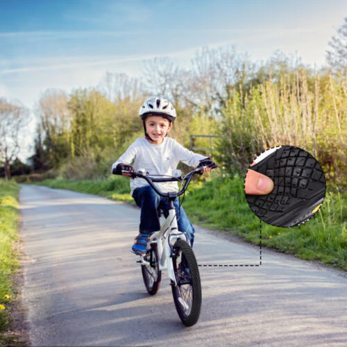 Balance Bike Pipes Kids Bike Thicken Outer Rubber Mountain Bike