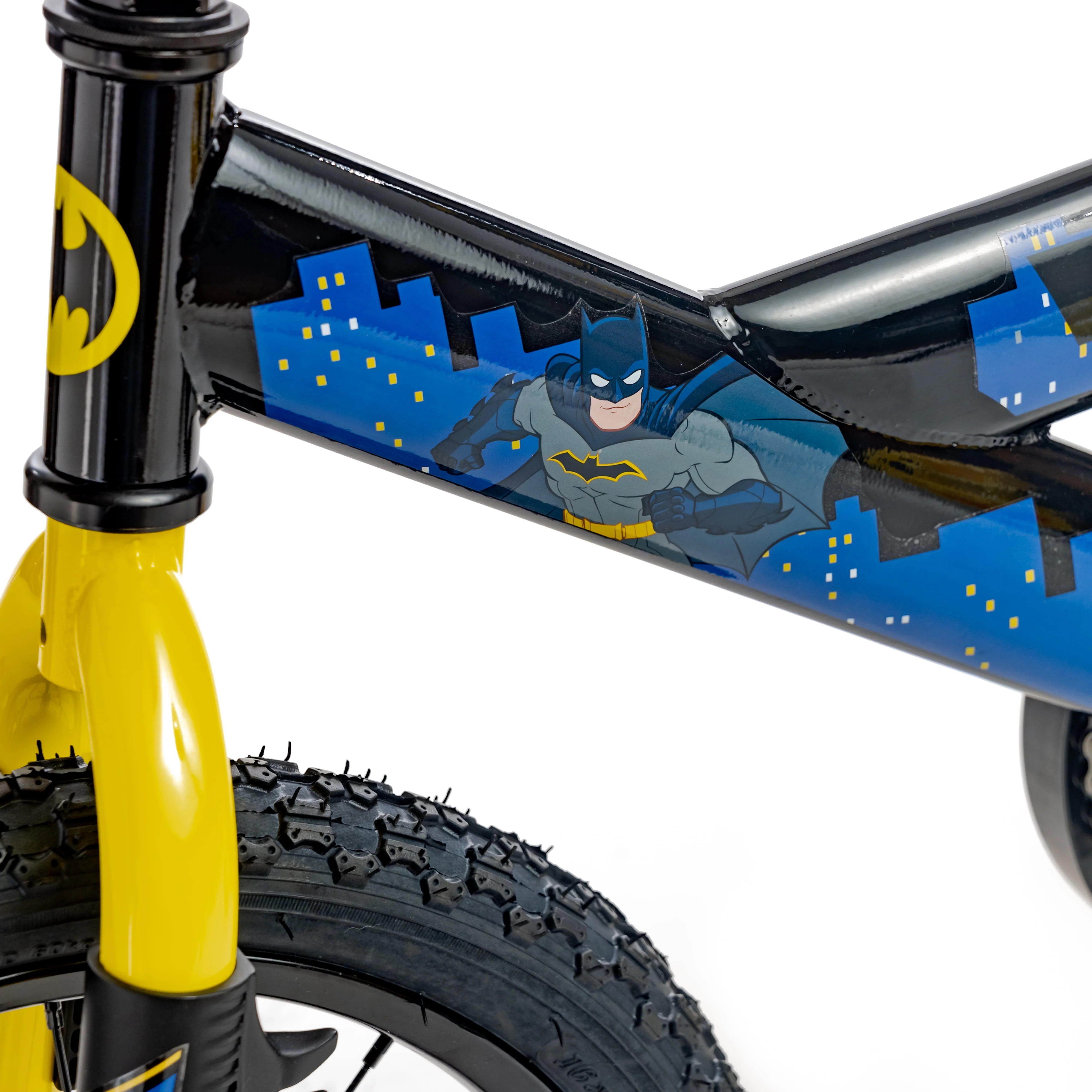 16 inch Batman Bike includes Mask with glowing eyes!