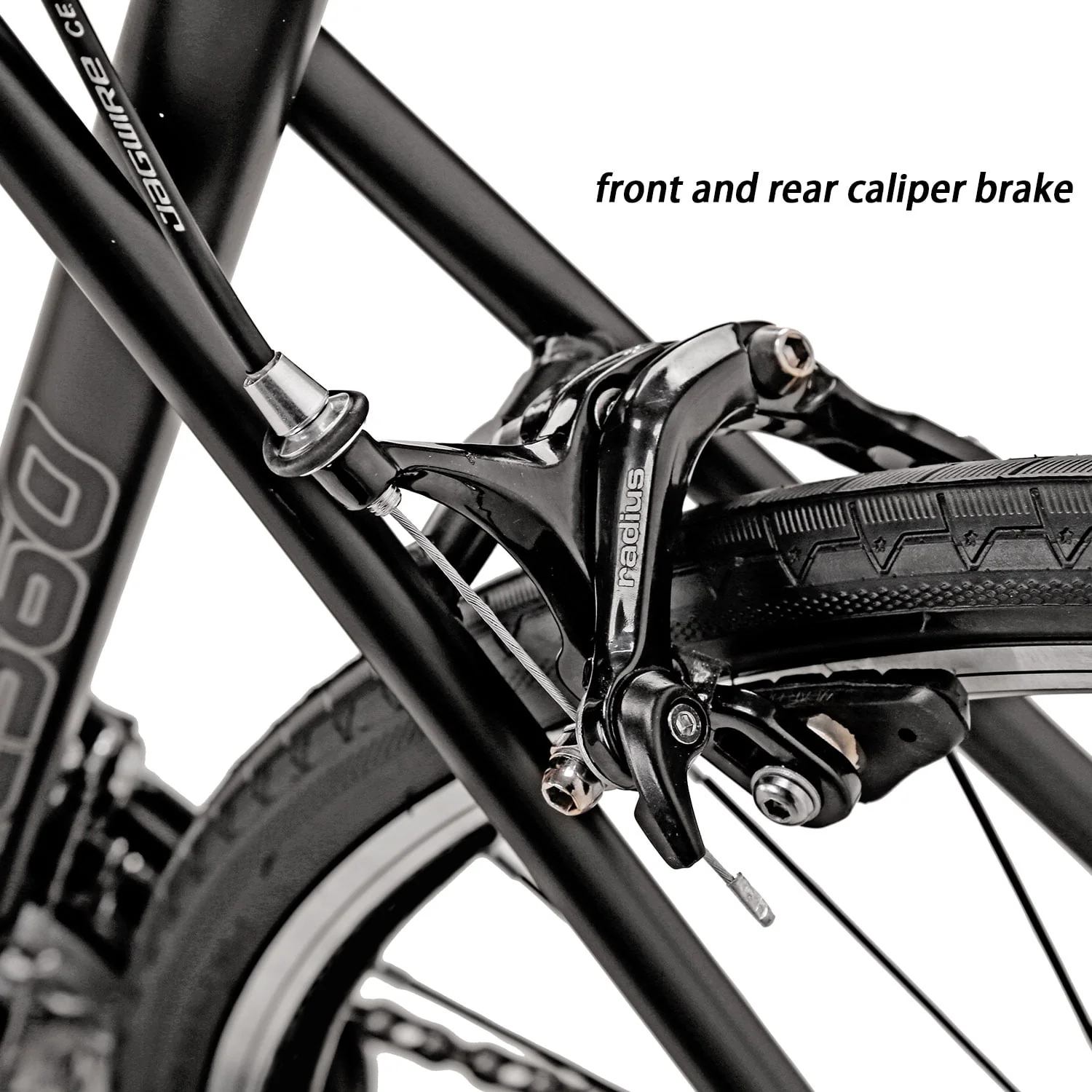 Eurobike 54cm Frame Mens Road Bike 21 Speed 700C Wheels Racing City Bicycle Silver