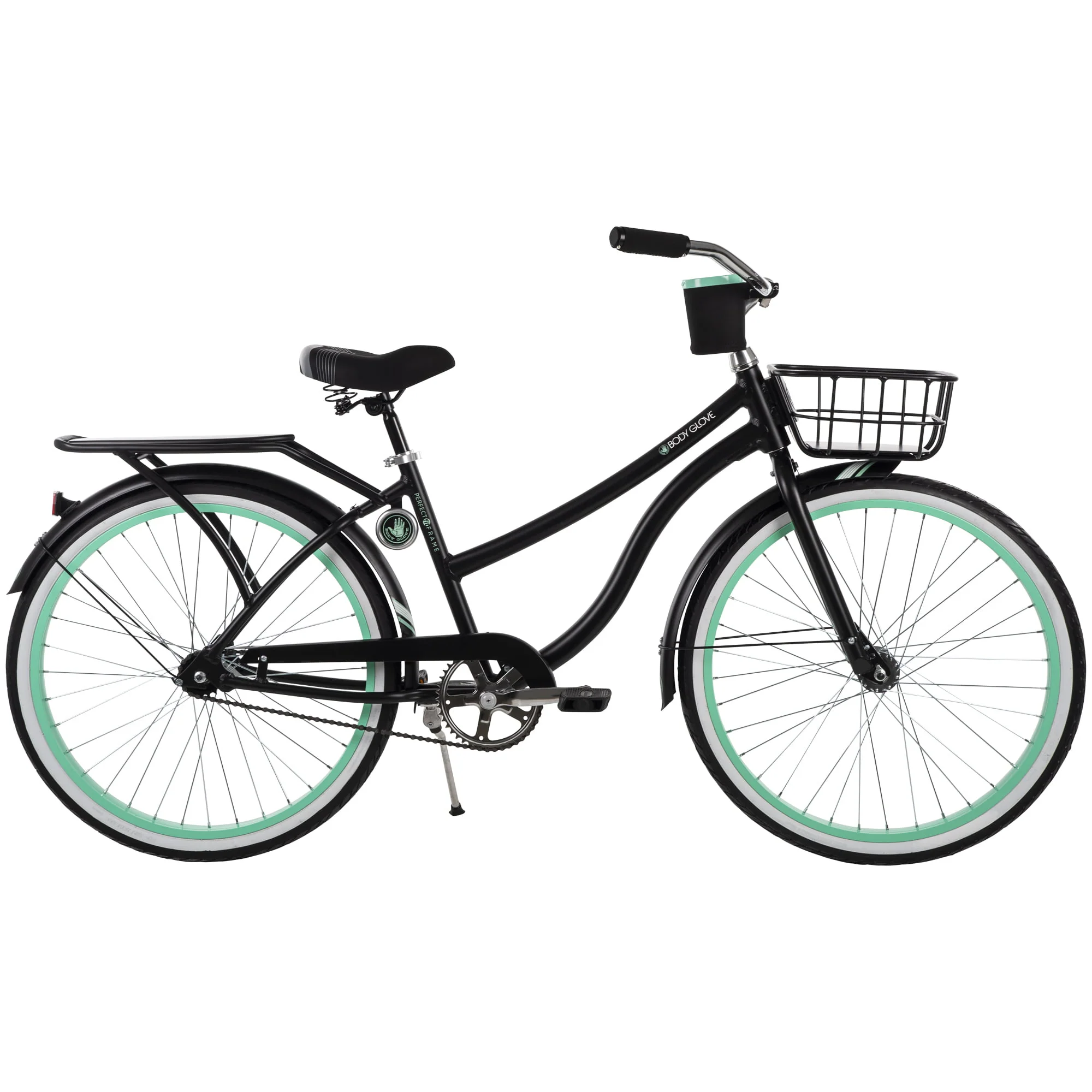 Glove 26-inch Aluminum Cruiser Bike for Women, Black, by Huffy