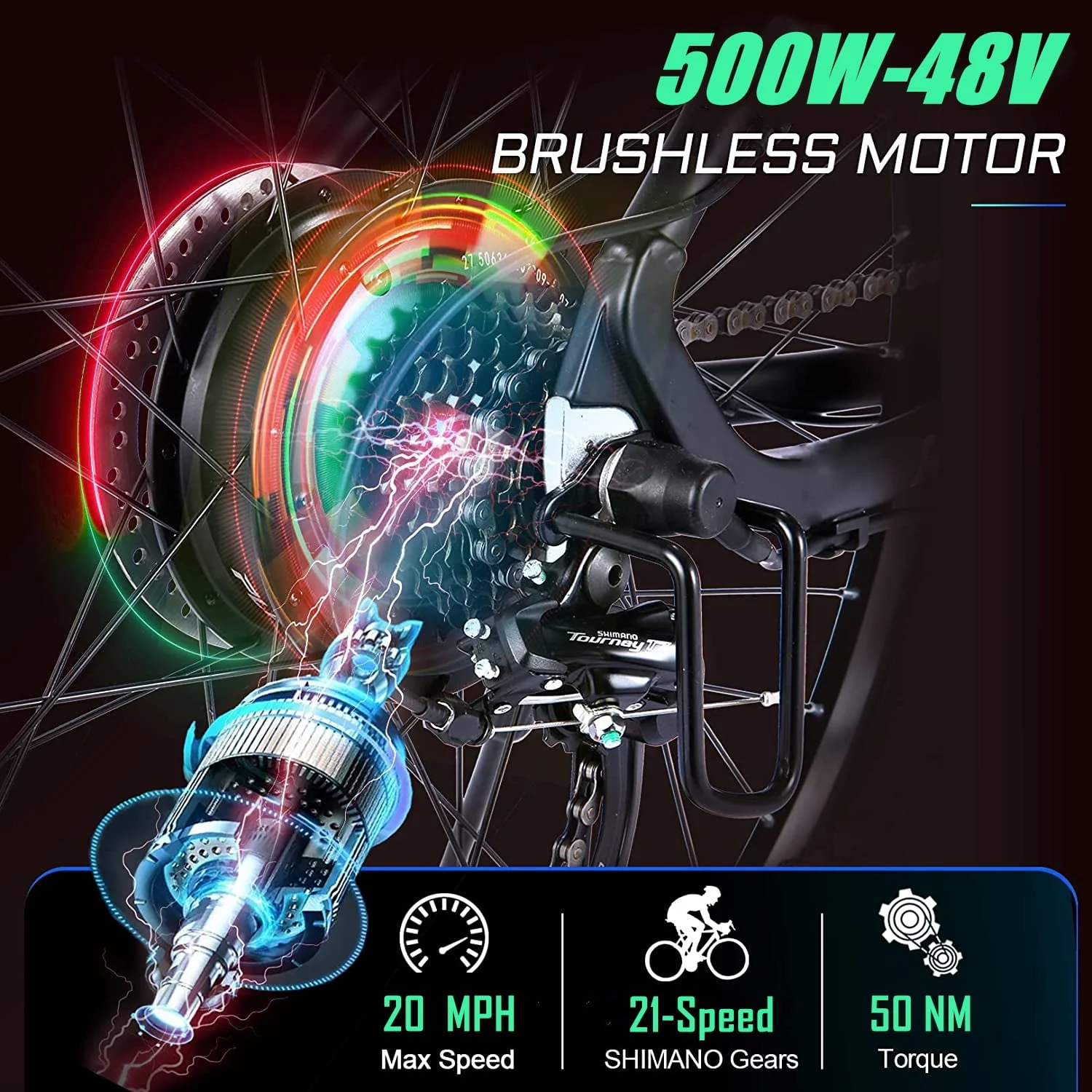 Vivi Electric Bike 27.5