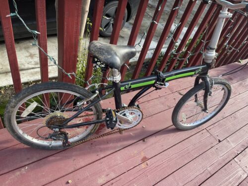 Folding Bike Black U Arc Wear Bicycle Fold