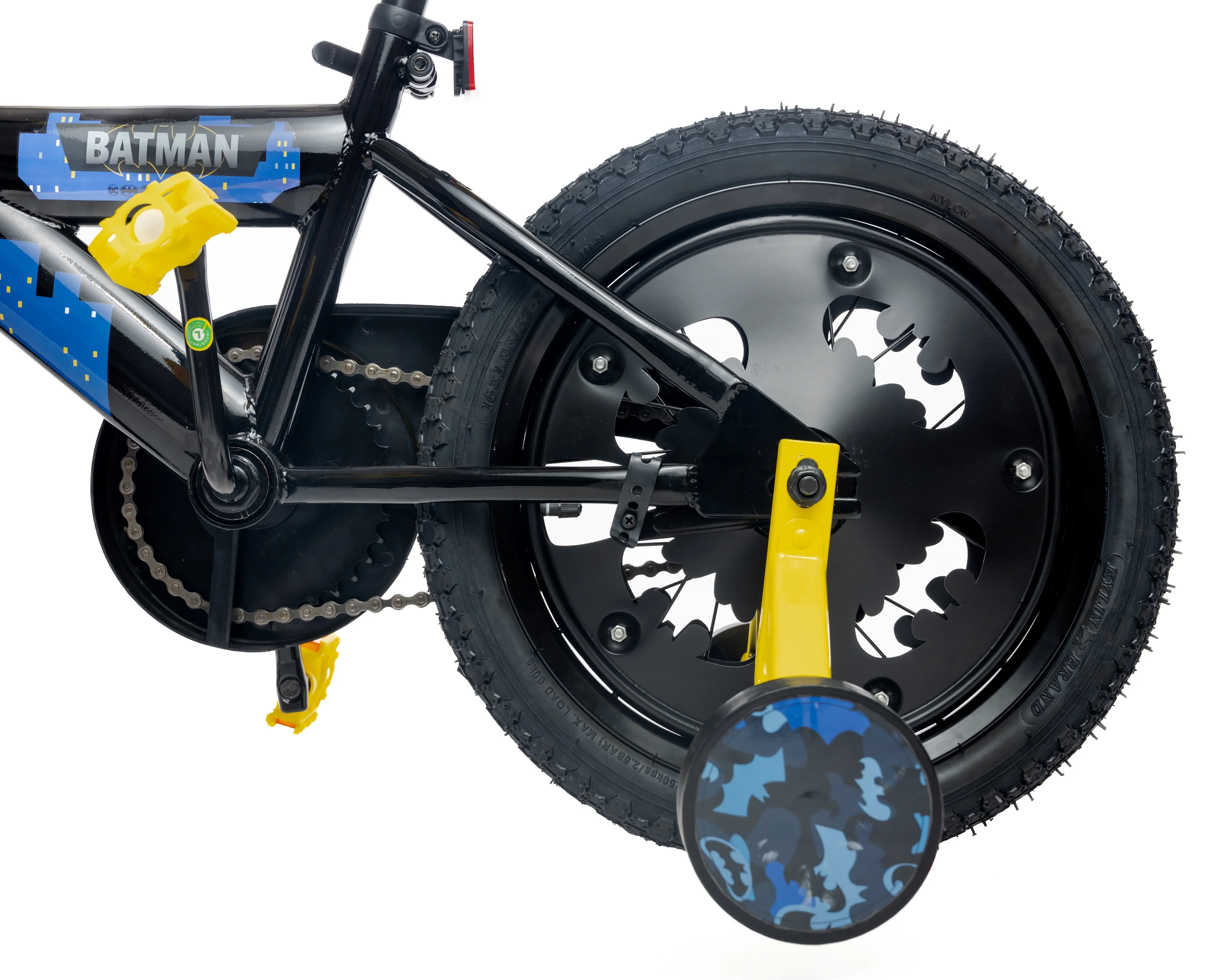 16 inch Batman Bike includes Mask with glowing eyes!