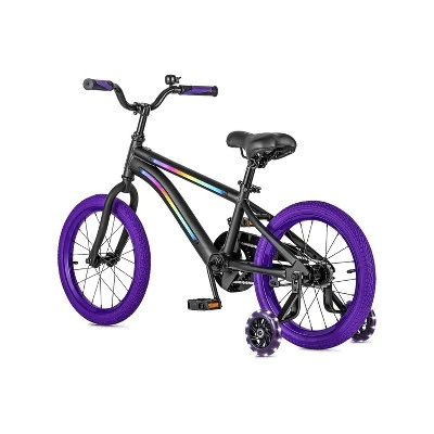Jetson Light Rider 16" Kids'  Light Up Bike - Black/Purple