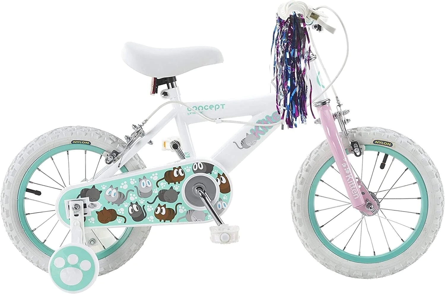 Little Girls Mountain Bike 14" Kitten Insync
