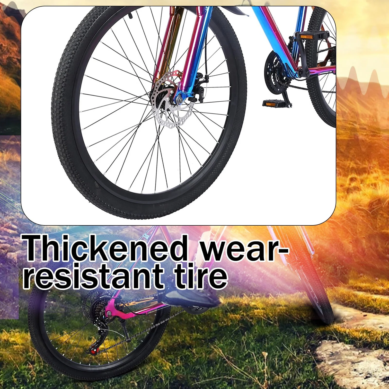 Jpgif 21 Speed Shifting System Road Bike  Frame 700C Wheel Adult Road Bicycle