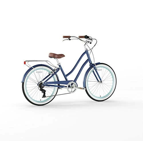 sixthreezero EVRYjourney Women's 3-Speed Step-Through Hybrid Cruiser Bicycle, 24
