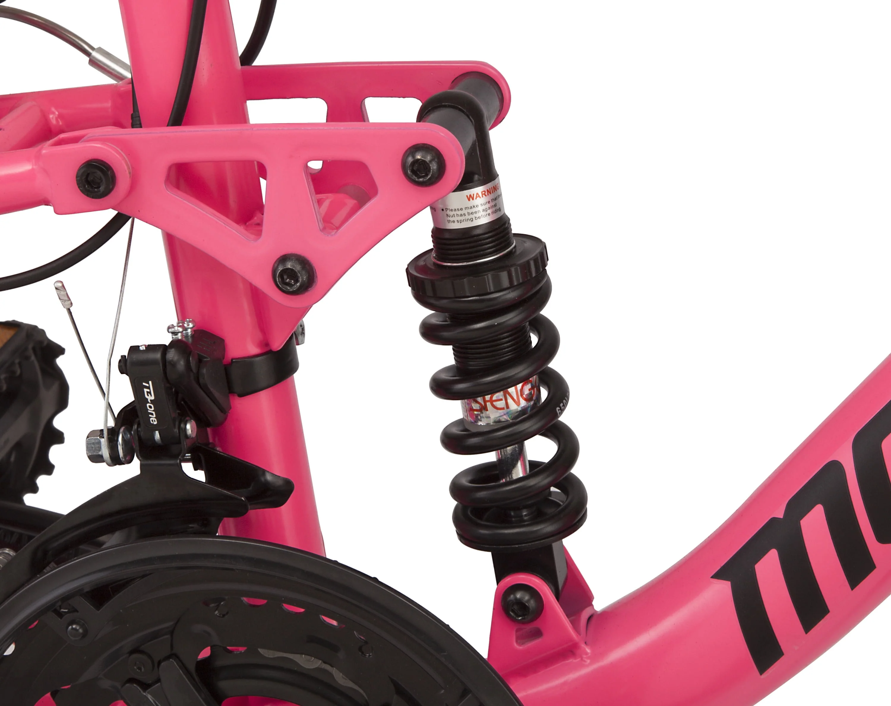 26-in. Major Womens Mountain Bike, Pink, 18 Speeds