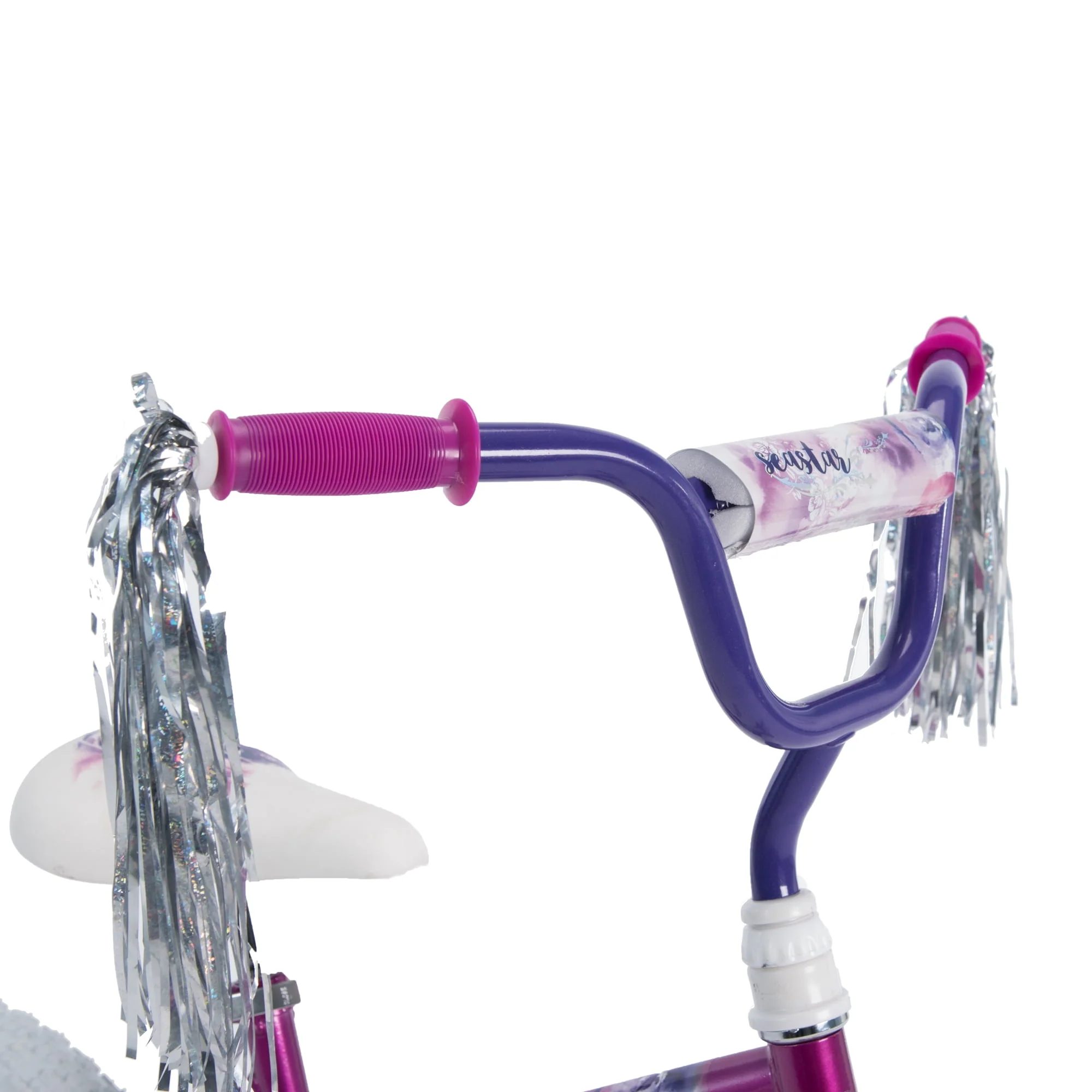 16 in. Sea Star Girl Kids Bike, Metallic Purple