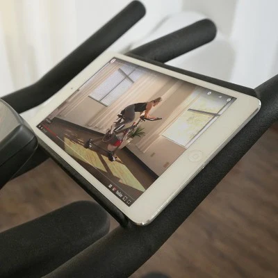 Sunny Health & Fitness Training Cycling Battery Exercise Bike - Gray