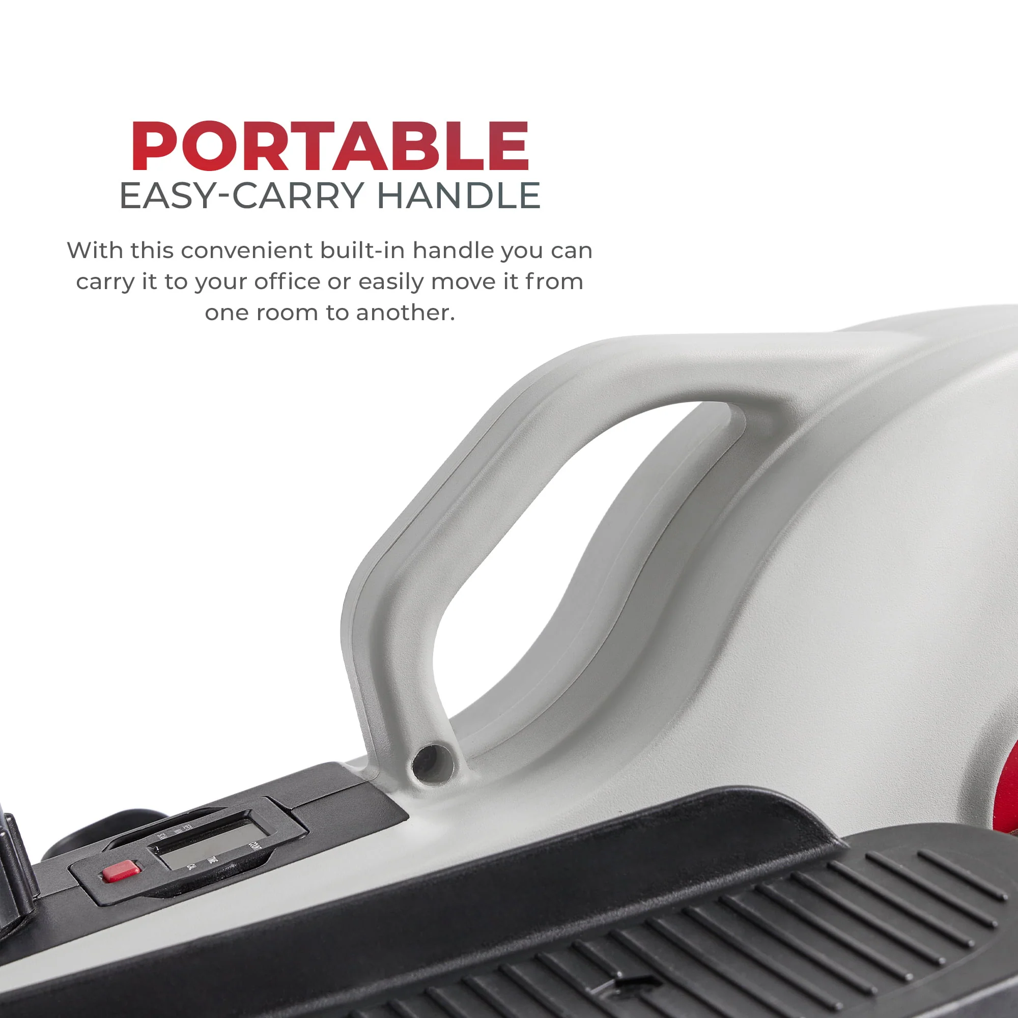 Sunny Health & Fitness Magnetic Under Desk Elliptical Peddler Exerciser - SF-E3872