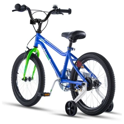 RoyalBaby Chipmunk Kids Bike with Dual Handbrake, Training Wheels & Bell for Boys and Girls Ages 4 to 7