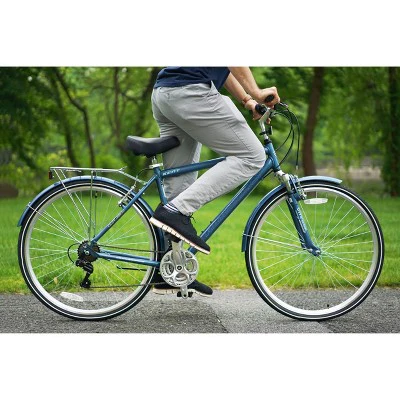 Kent Men's Ridgeway 700c/28" Hybrid Bike - Blue